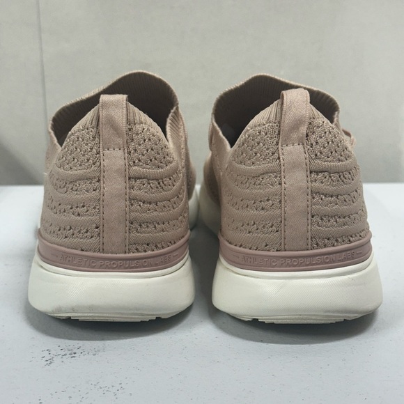 APL TechLoom Wave Knit Sneakers Women’s 11 Pink Taupe Running Walking Shoes - Picture 5 of 8